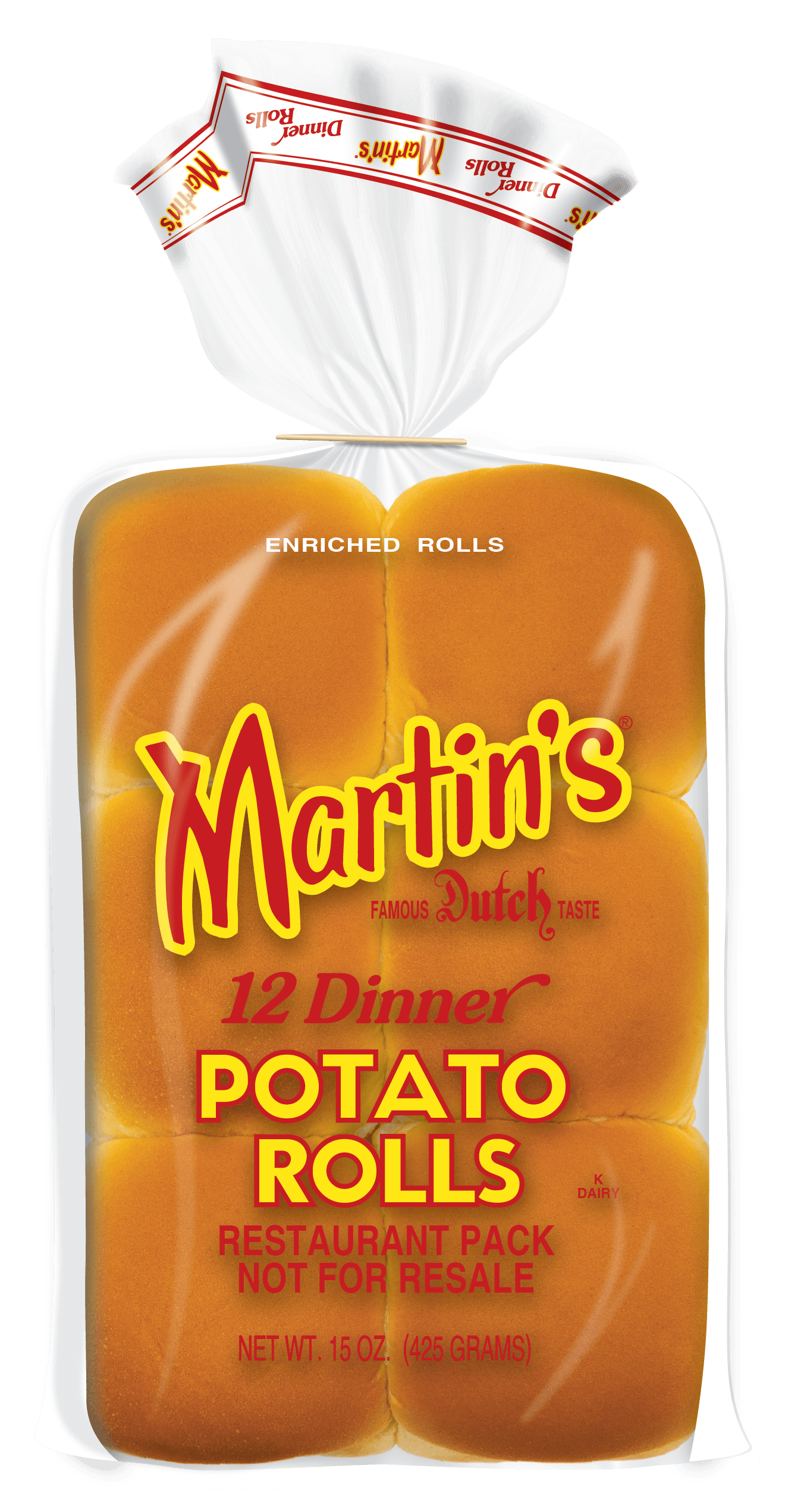 Martin's Dinner Potato Rolls - Institutional