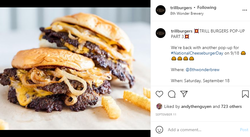 Trill Burger from @TrillBurgers