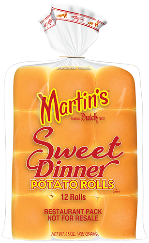 Martin's Sweet Dinner Potato Rolls - Institutional