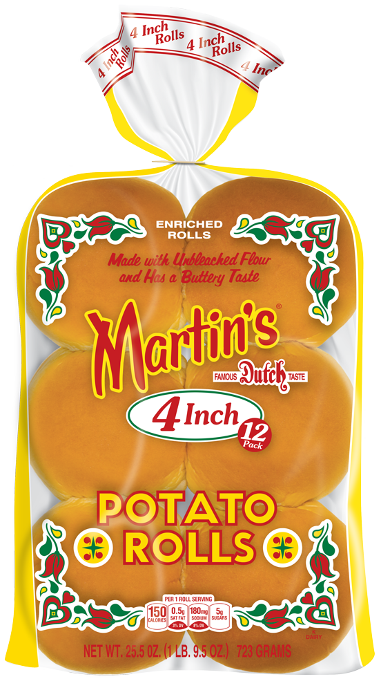 4 Inch Potato Rolls