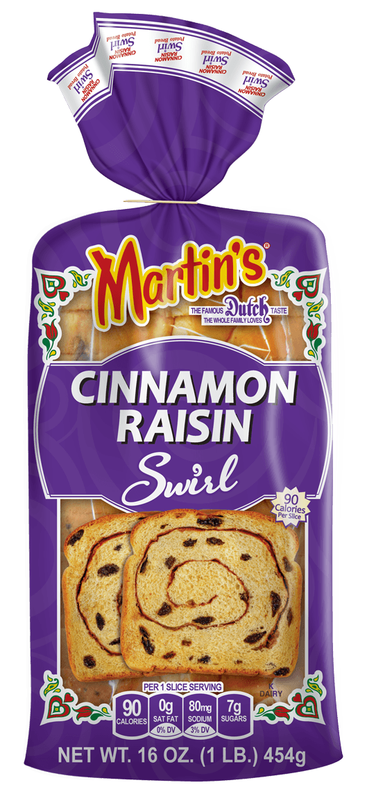 Cinnamon Raisin Swirl Potato Bread