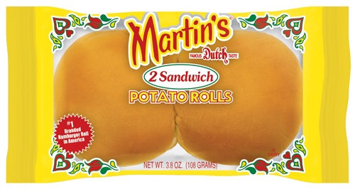 2-Pack Sandwich Potato Rolls