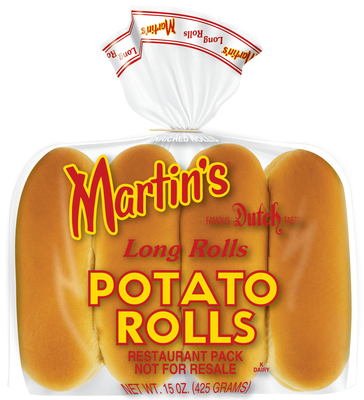 Long Potato Rolls