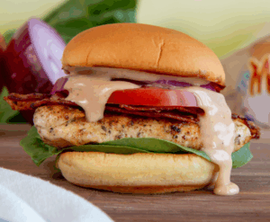 Grilled Chicken Sandwich on Martin's 4-Inch Potato Rolls