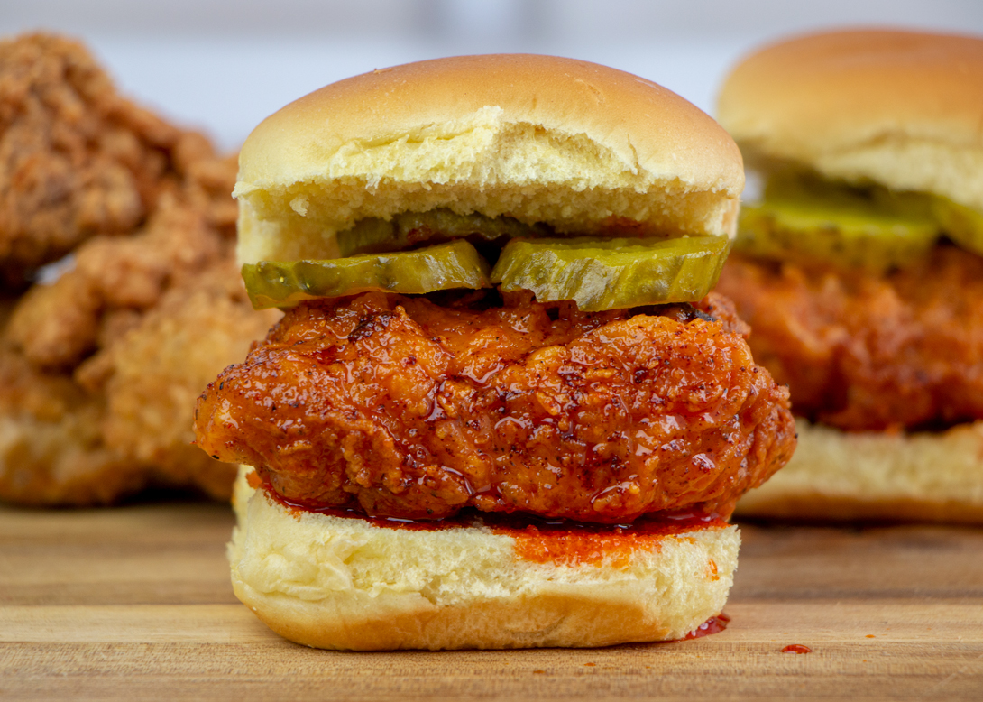 Nashville Hot Honey Chicken Sliders