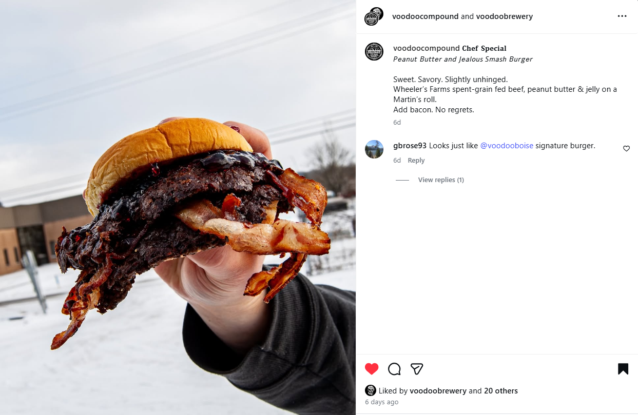 Voodoo compound Instagram Post