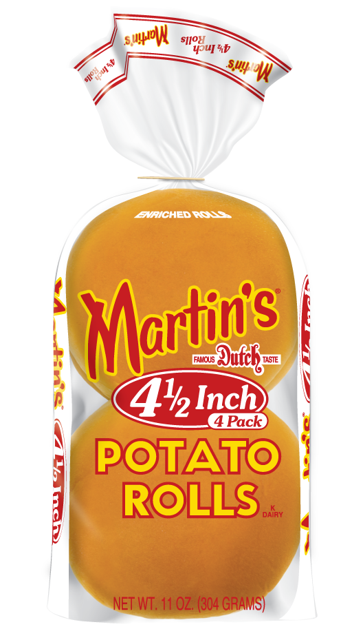 4 1/2 Inch Potato Rolls