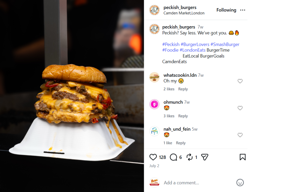Peckish Burger